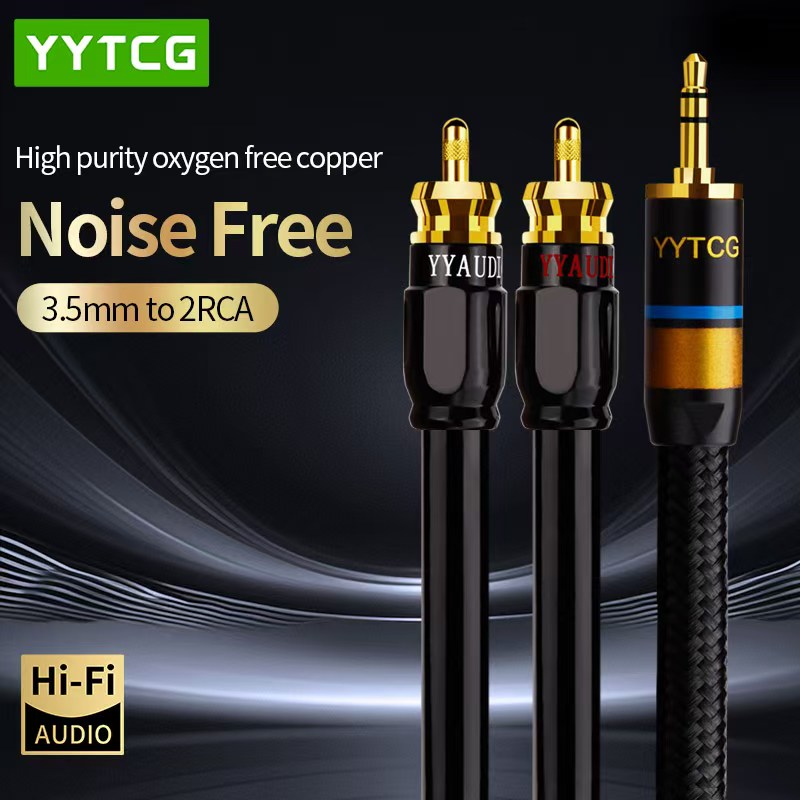YYTCG RCA Cable HiFi Stereo 3. - Home Cinema Tv ulasan dan harga