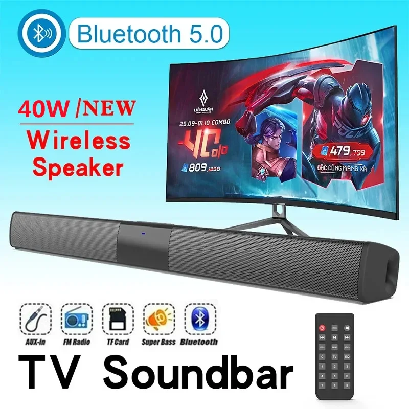 40W Bluetooth 5.3 Speaker With - Home Cinema Tv ulasan dan harga