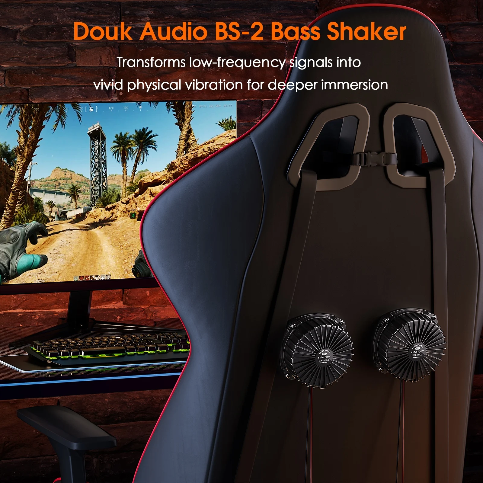 Douk Audio BS-2 30W 4Ω Bass Sh - Audio Home Cinema ulasan dan harga