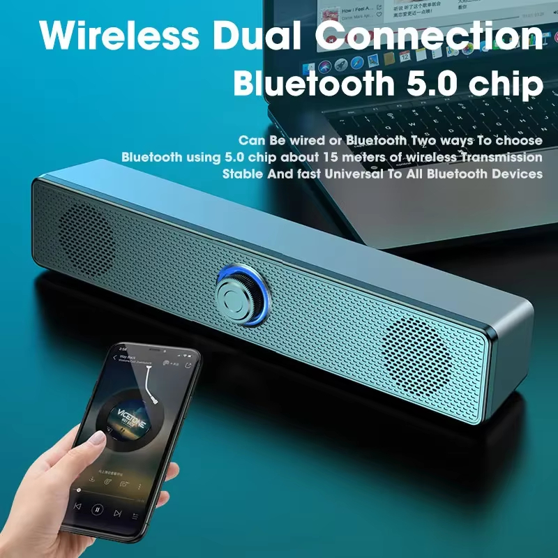 Bluetooth Soundbar for TV Comp - Home Cinema Tv ulasan dan harga