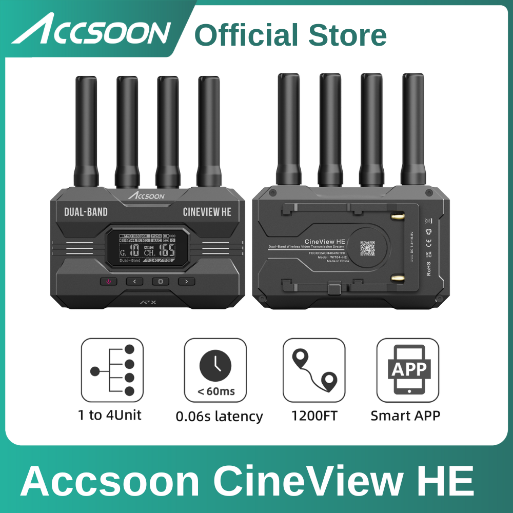 ACCSOON CineView HE HDMI Video - Home Cinema Wireless ulasan dan harga