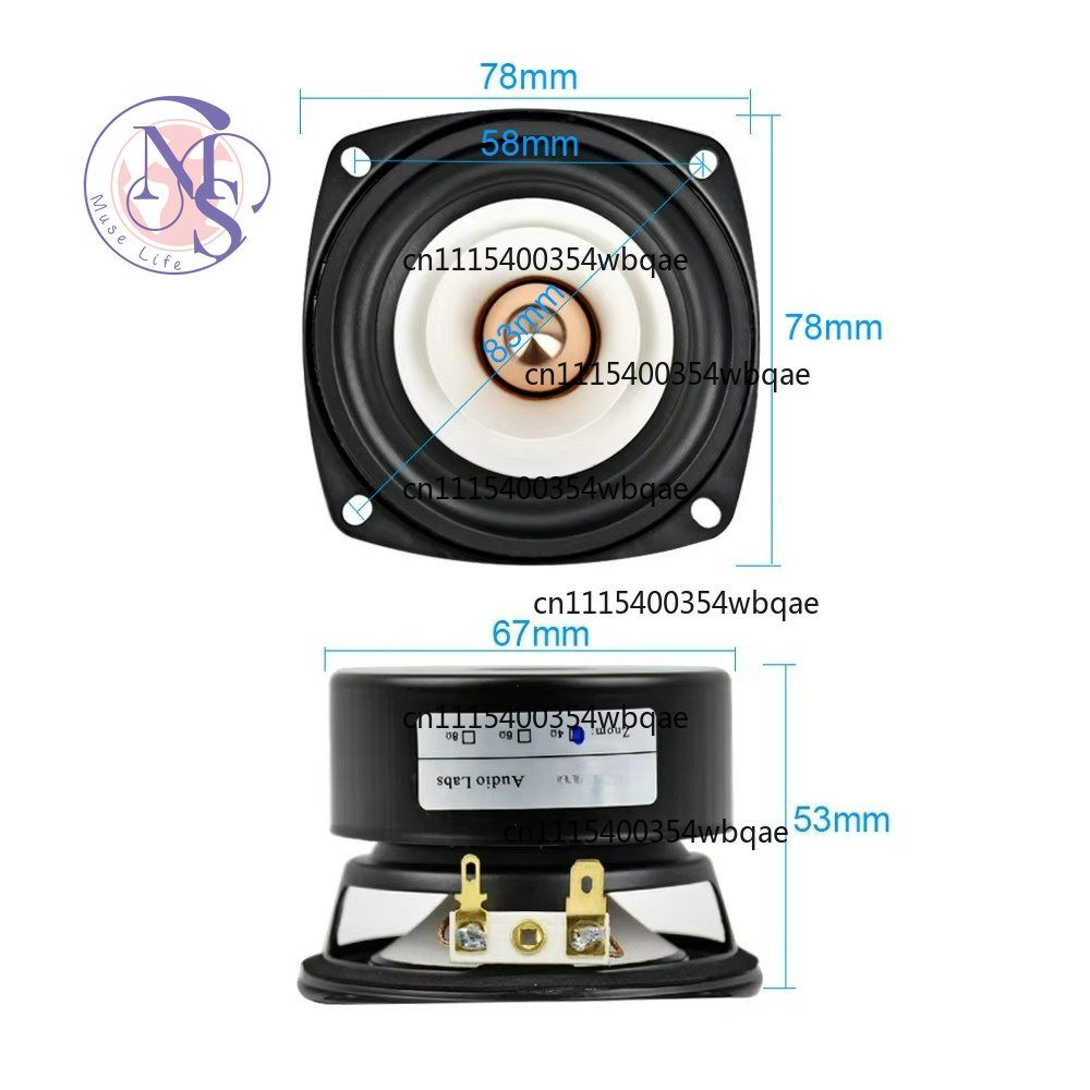 ZOCI-2Pcs 3Inch Audio Portable - Audio Home Cinema ulasan dan harga